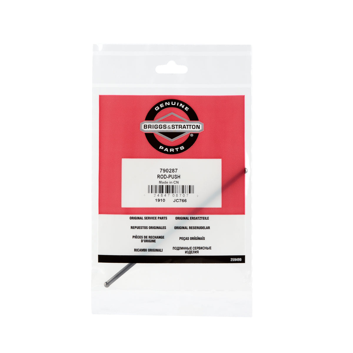 Briggs & Stratton 790287 Push Rod