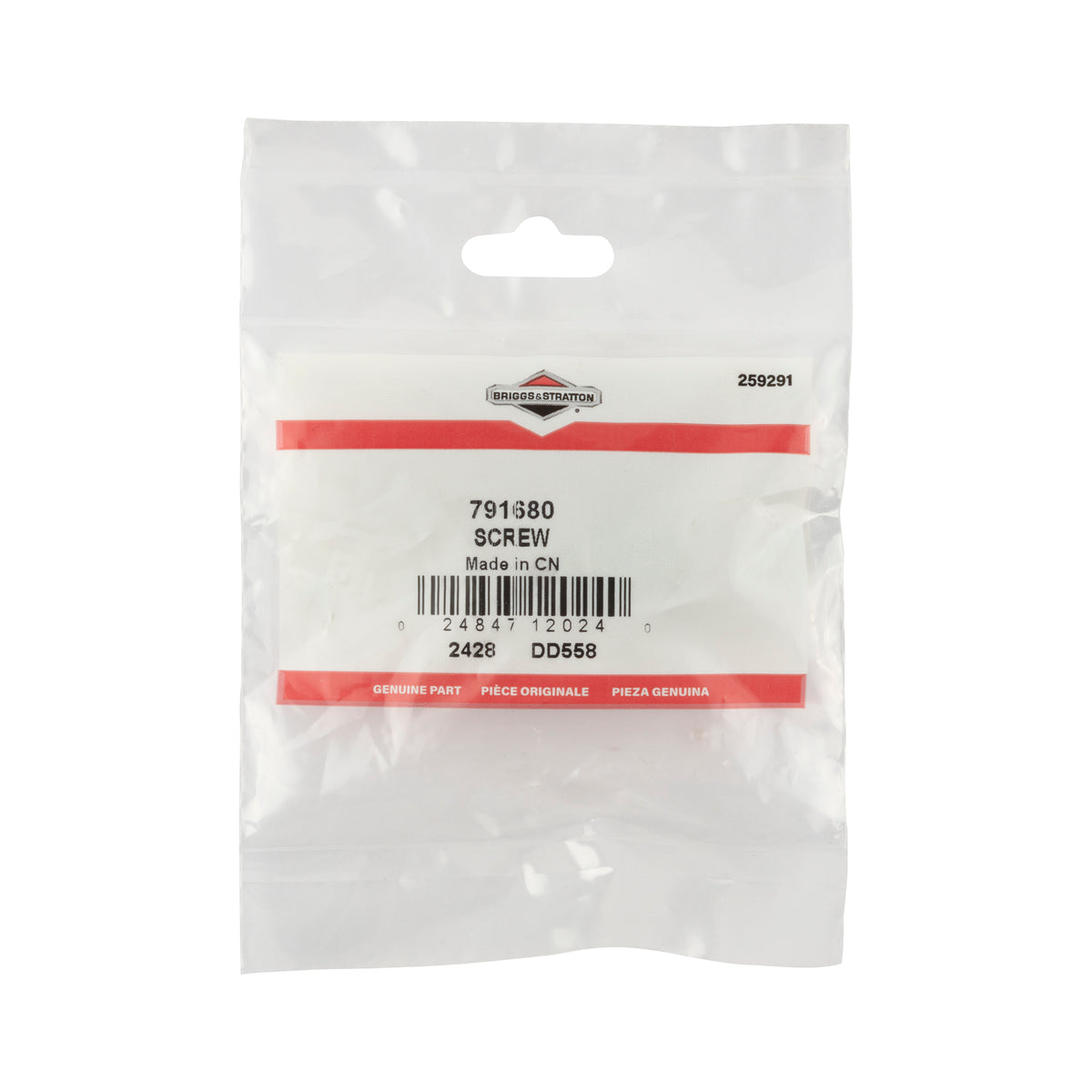 Briggs & Stratton 791680 Screw