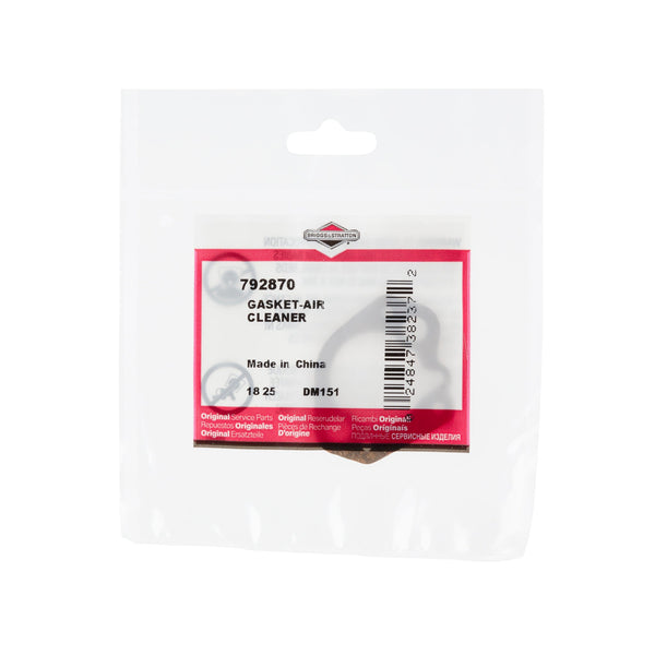 Briggs & Stratton 792870 Air Cleaner Gasket