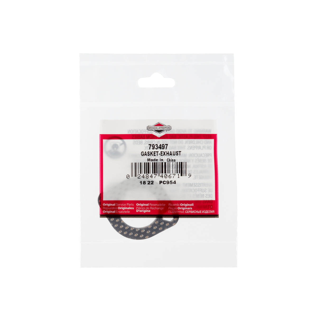 Briggs & Stratton 793497 Exhaust Gasket