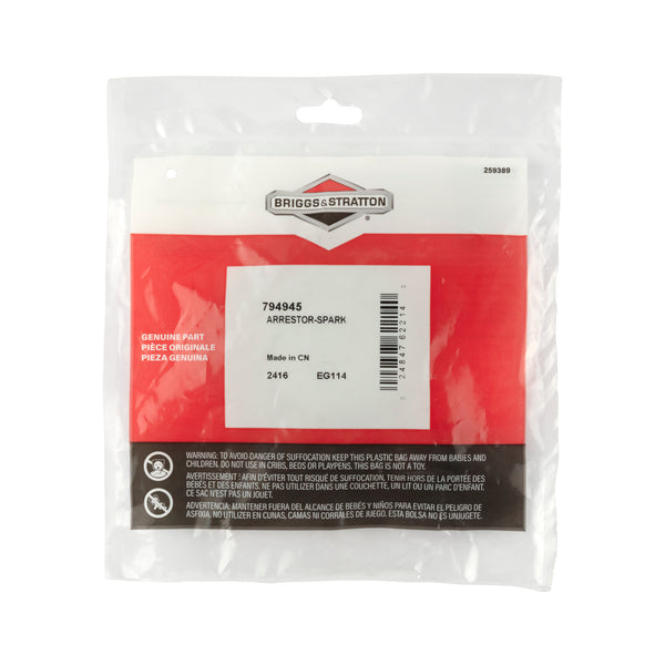 Briggs & Stratton 794945 Spark Arrester
