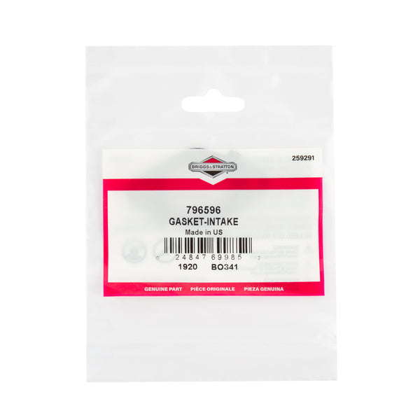 Briggs & Stratton 796596 Intake Gasket