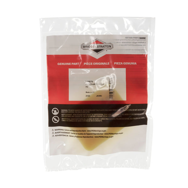 Briggs & Stratton 799579 Foam Air Cleaner Filter