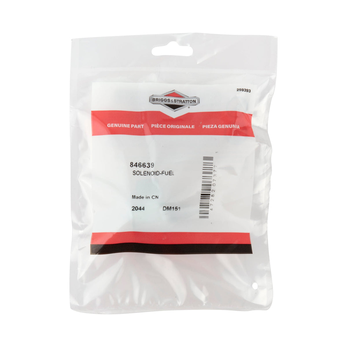 Briggs & Stratton 846639 Fuel Solenoid