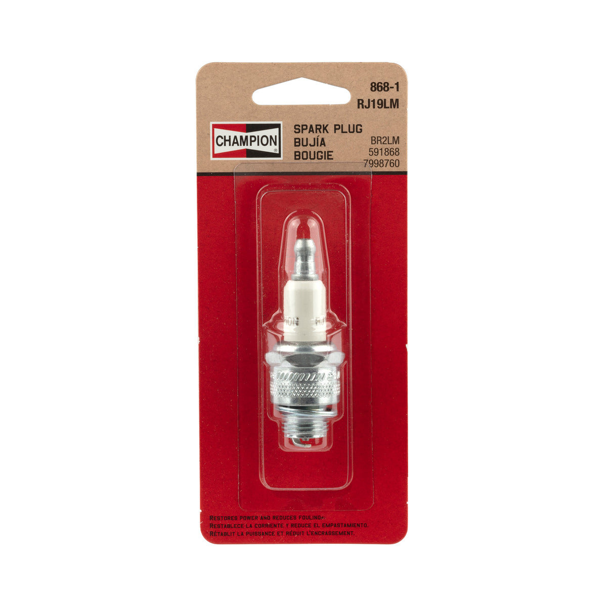 Champion 868-1 RJ19LM SM ENG Plug CARDED