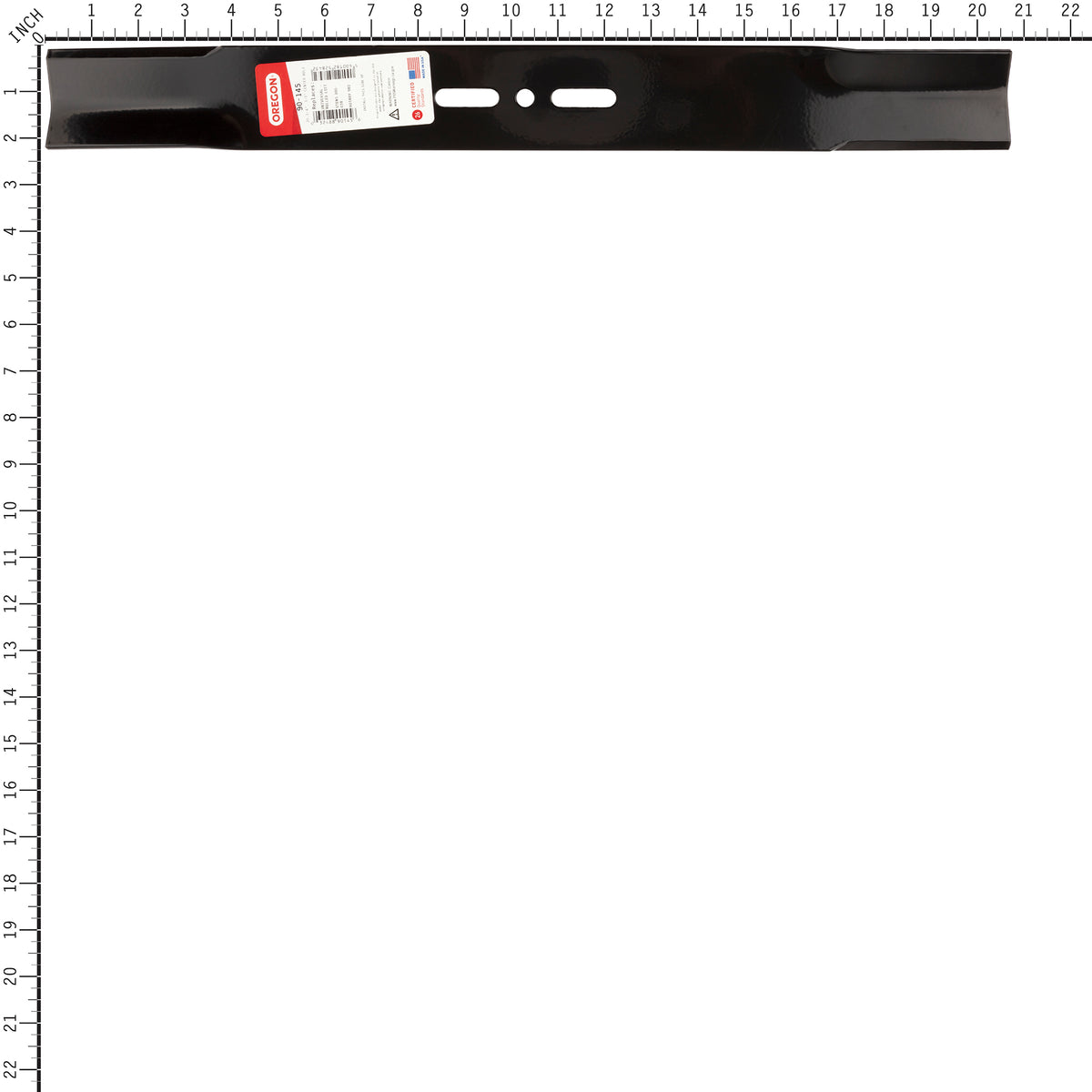 Oregon 90-145 Rolled Lift Mower Blade, Universal 20-3/4"