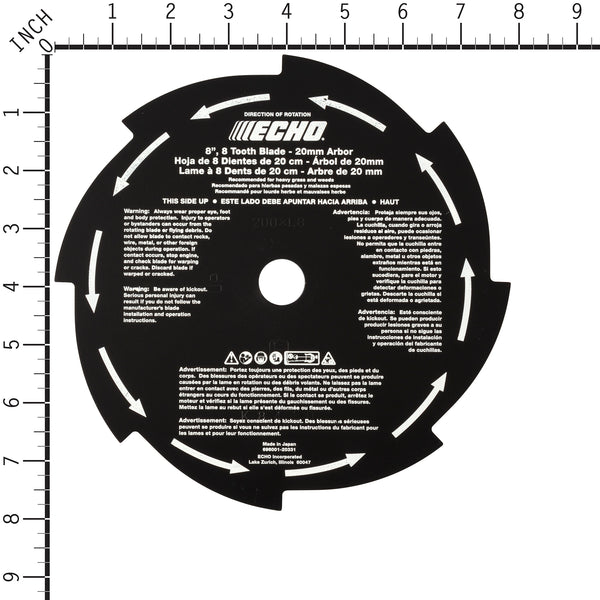 Echo 99944200422 8-Tooth Blade Conversion Kit