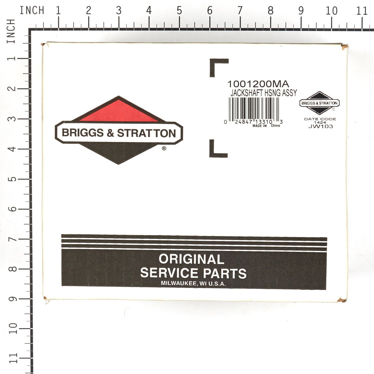 Briggs & Stratton 1001200MA Jackshaft Housing Assembly