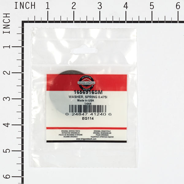 Briggs & Stratton 1656916SM Spring Washer, 0.475 ID