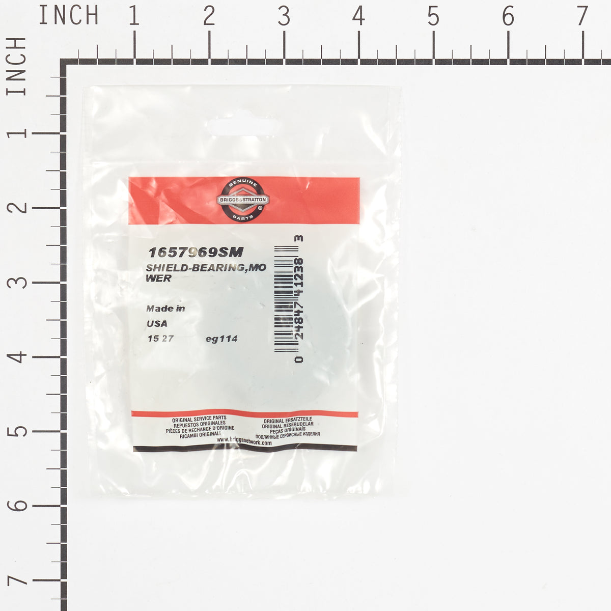 Briggs & Stratton 1657969SM Spindle Bearing Shield