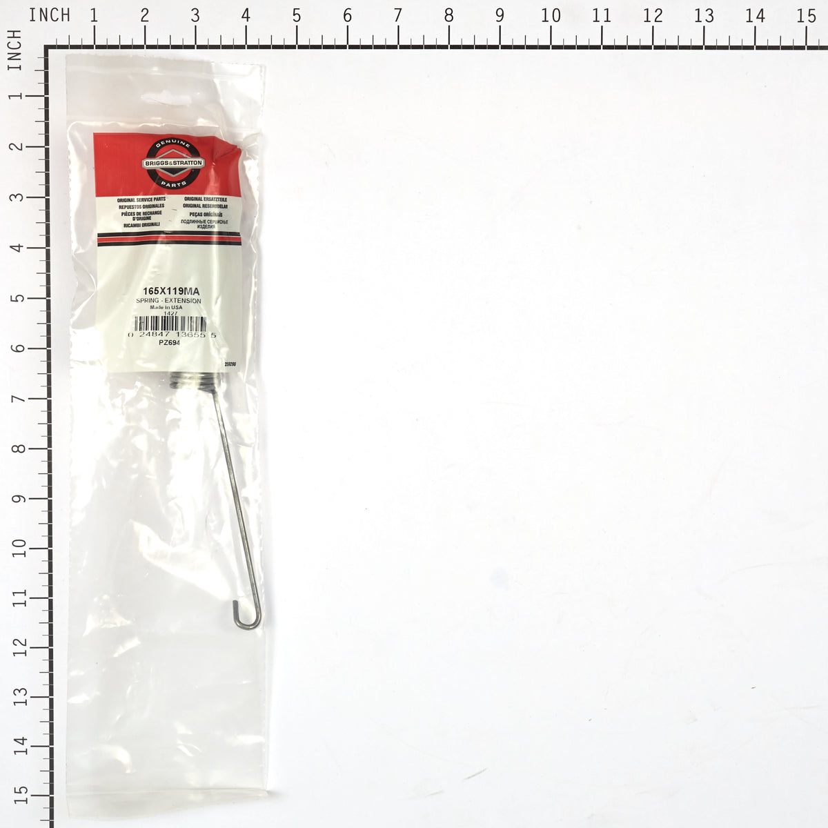 Briggs & Stratton 165X119MA Extension Spring