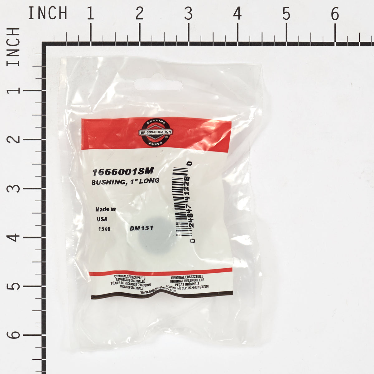 Briggs & Stratton 1666001SM Bushing - 1.00 L