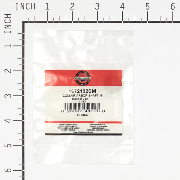 Briggs & Stratton 1672132SM Collar - Arbor Shaft 0.696 ID