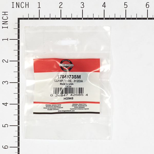Briggs & Stratton 1704873SM Wire Clamp