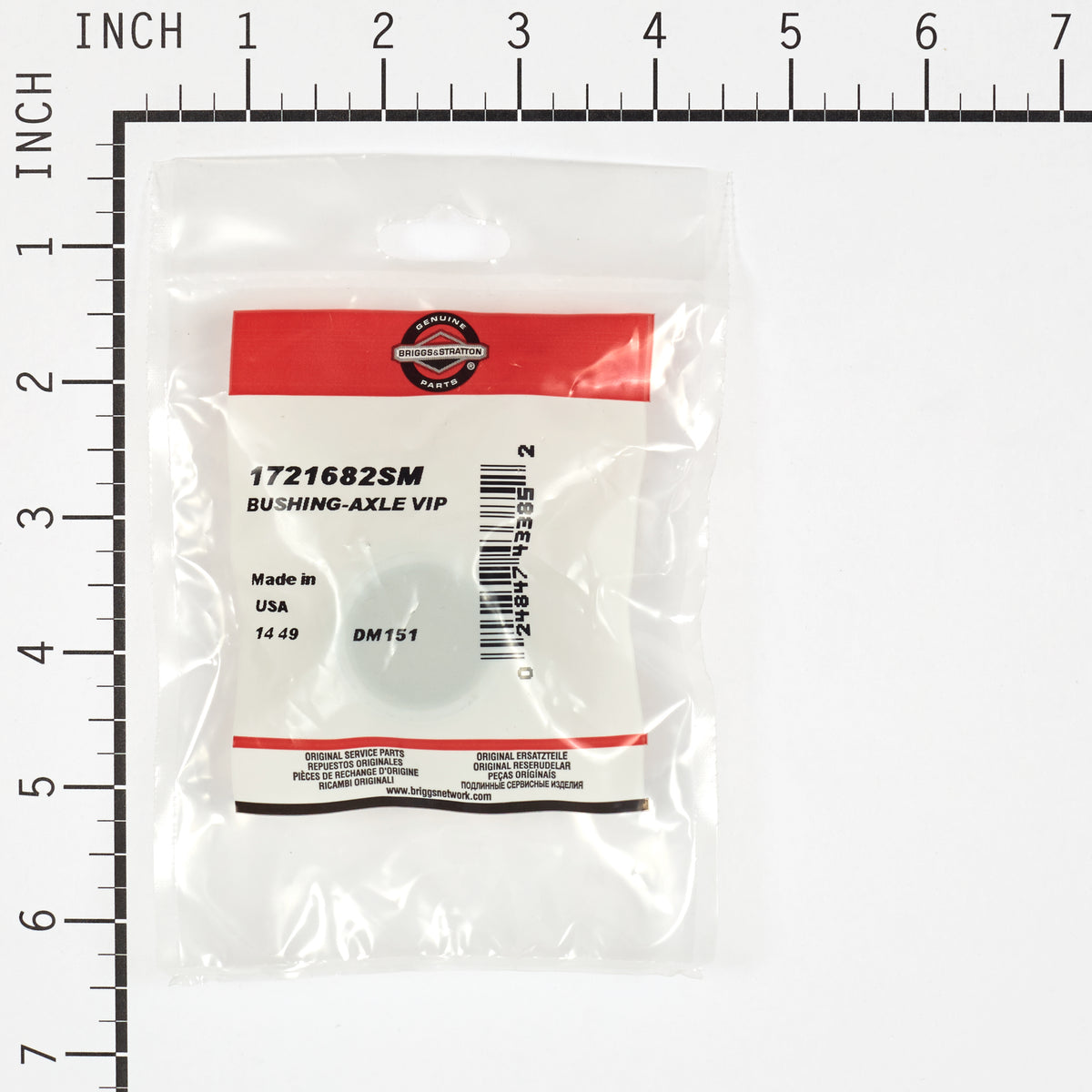 Briggs & Stratton 1721682SM Axle Bushing