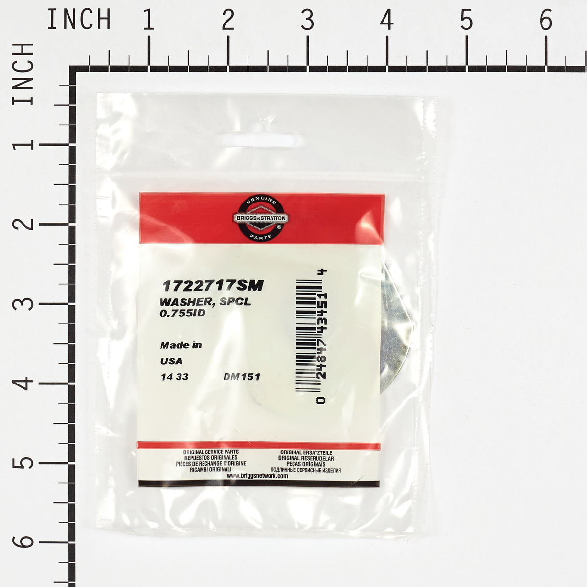 Briggs & Stratton 1722717SM Special Washer