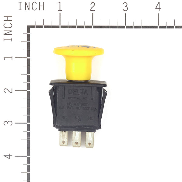 Briggs & Stratton 1722887SM PTO Push Switch