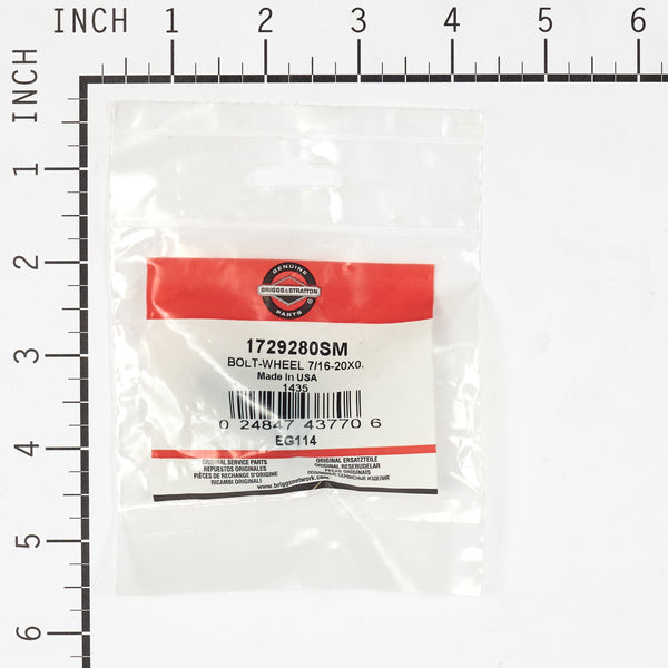 Briggs & Stratton 1729280SM Wheel Bolt