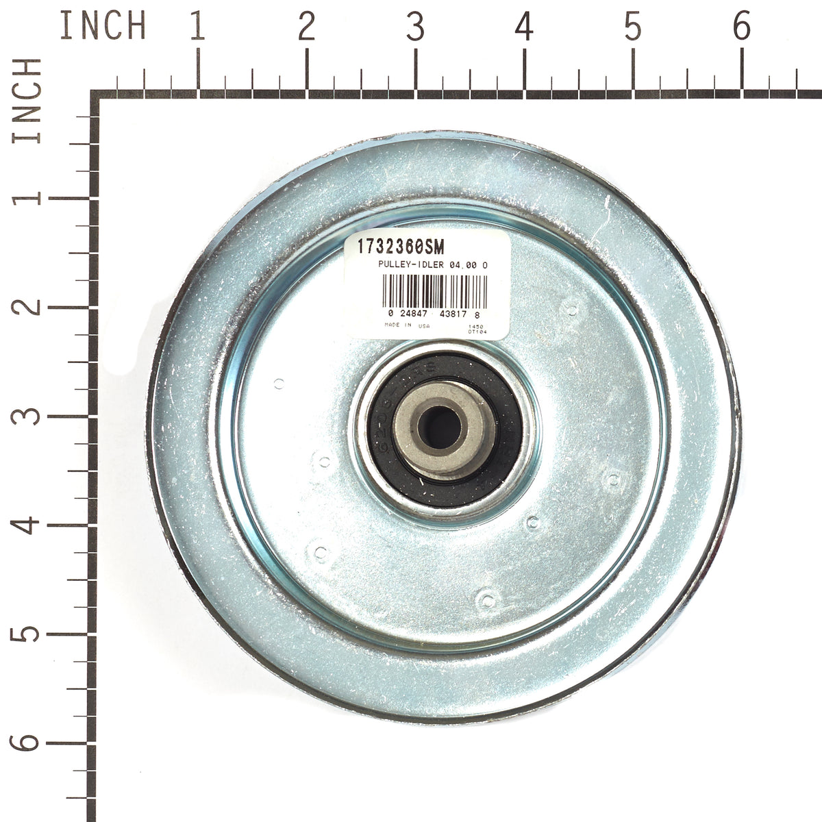Briggs & Stratton 1732360SM Pulley-IDLER 04.00 OD