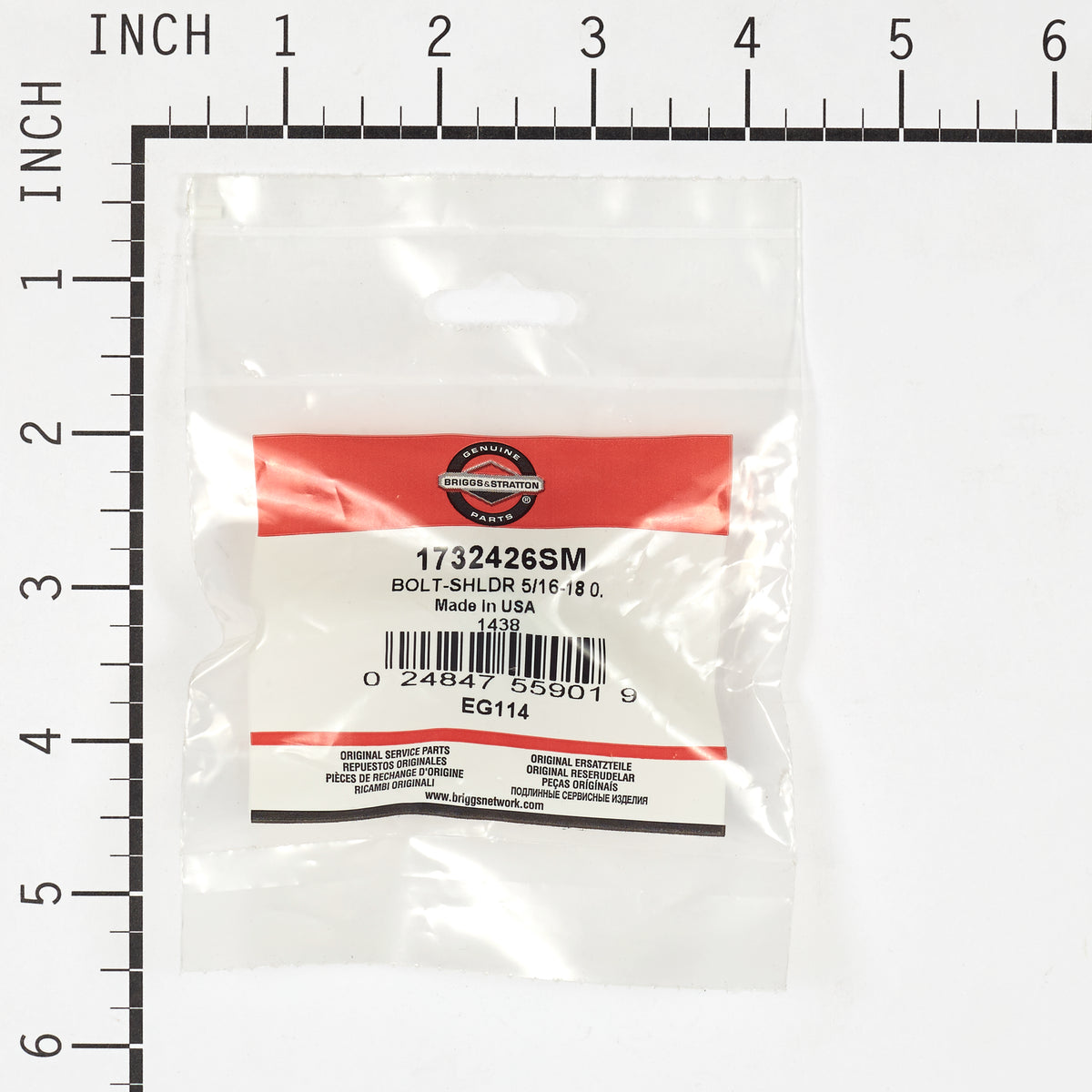 Briggs & Stratton 1732426SM Shoulder Bolt - 5/16-18