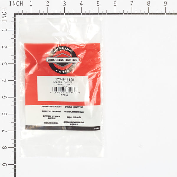 Briggs & Stratton 1734841SM Caster Spacer
