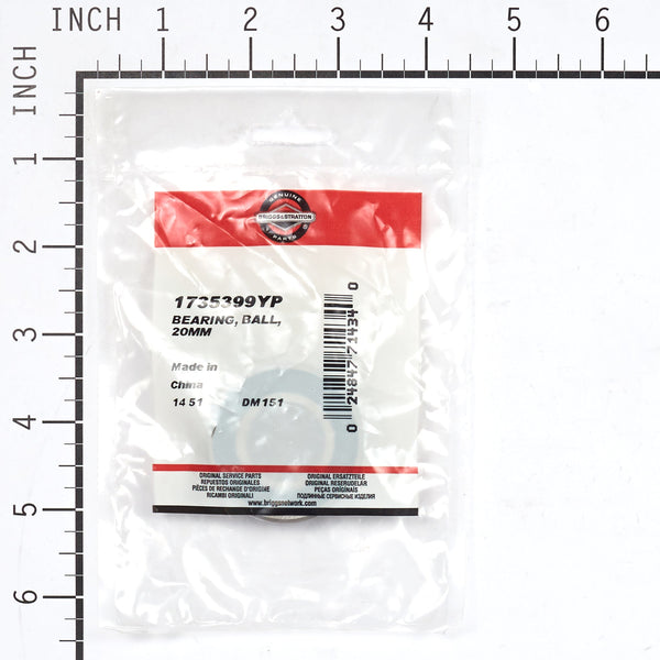 Briggs & Stratton 4290 Bearing 20MM (10 X 1735399YP)