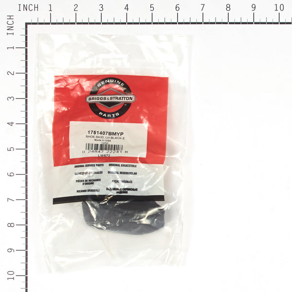 Briggs & Stratton 1751407BMYP SHOE-SKID, LH BLACK E