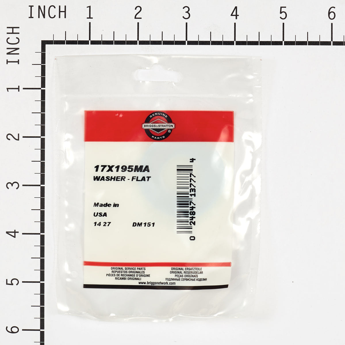 Briggs & Stratton 17X195MA Flat Washer