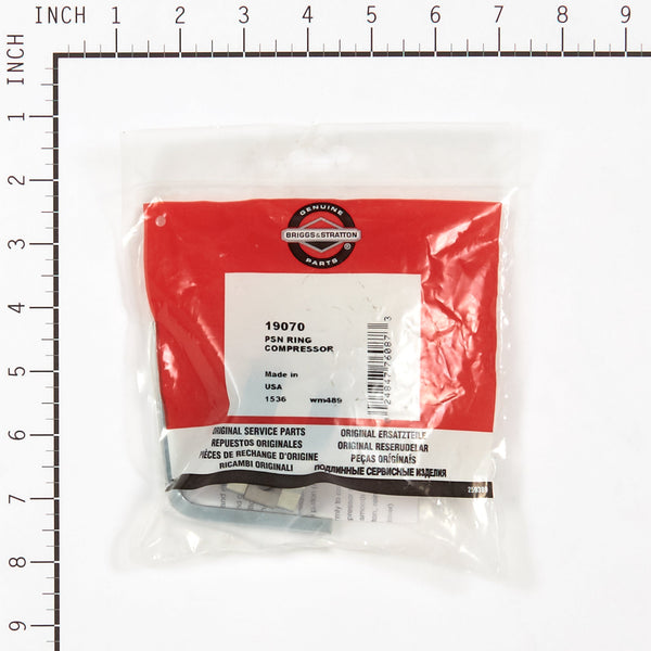 Briggs & Stratton 19070 PSN RING COMPRESSOR