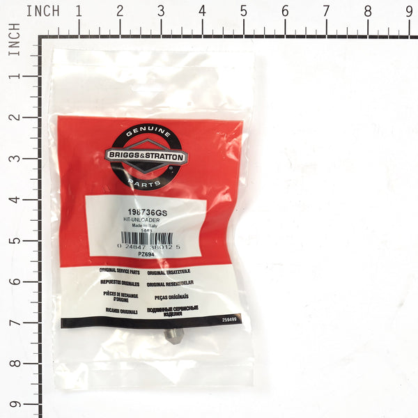 Briggs & Stratton 198736GS Unloader Kit