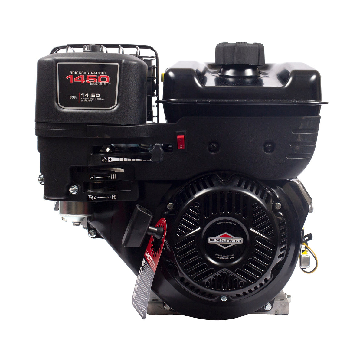 Briggs & Stratton 19N132-0055-F1 XR Series 10 HP 306cc Horizontal Shaft Engine