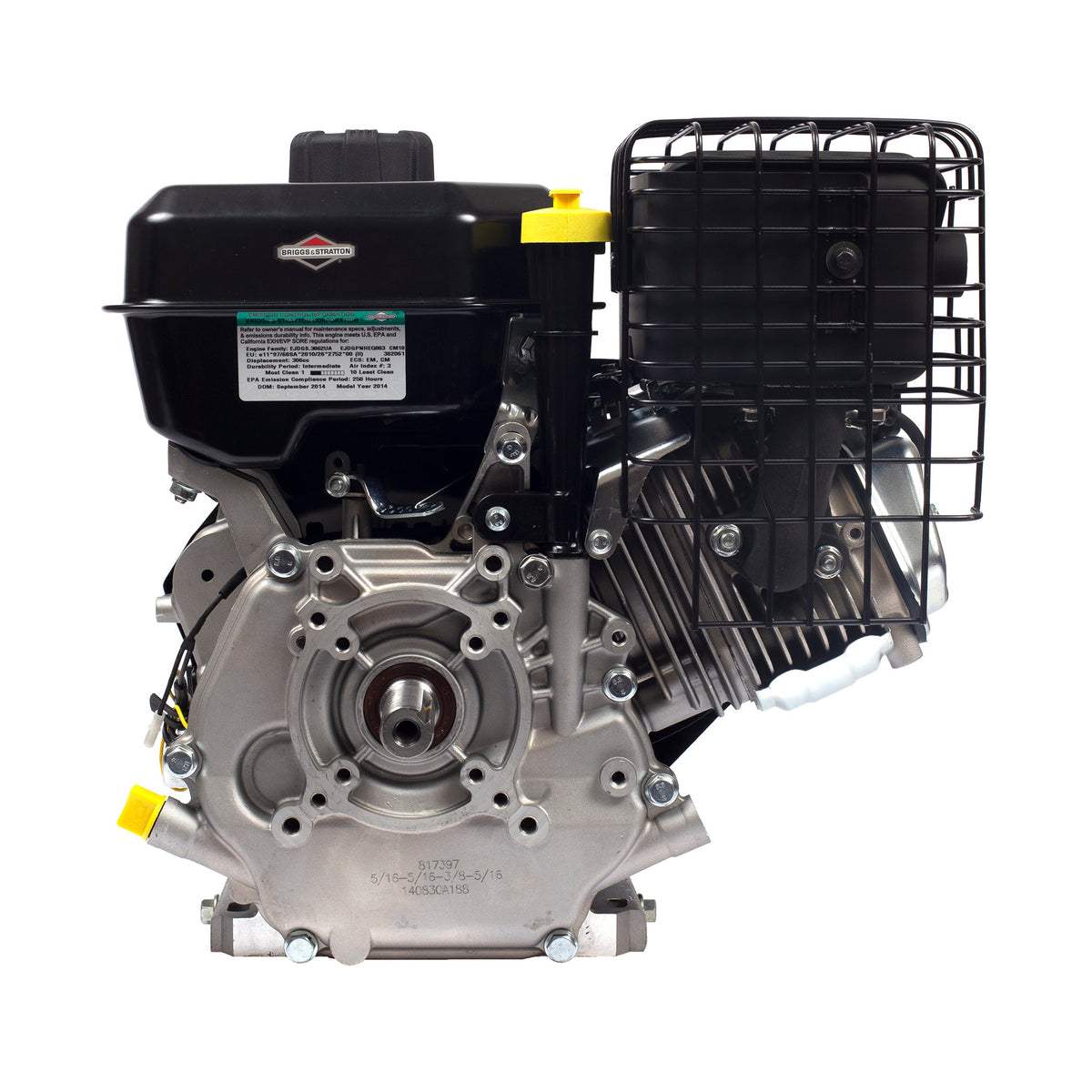 Briggs & Stratton 19N132-0055-F1 XR Series 10 HP 306cc Horizontal Shaft Engine