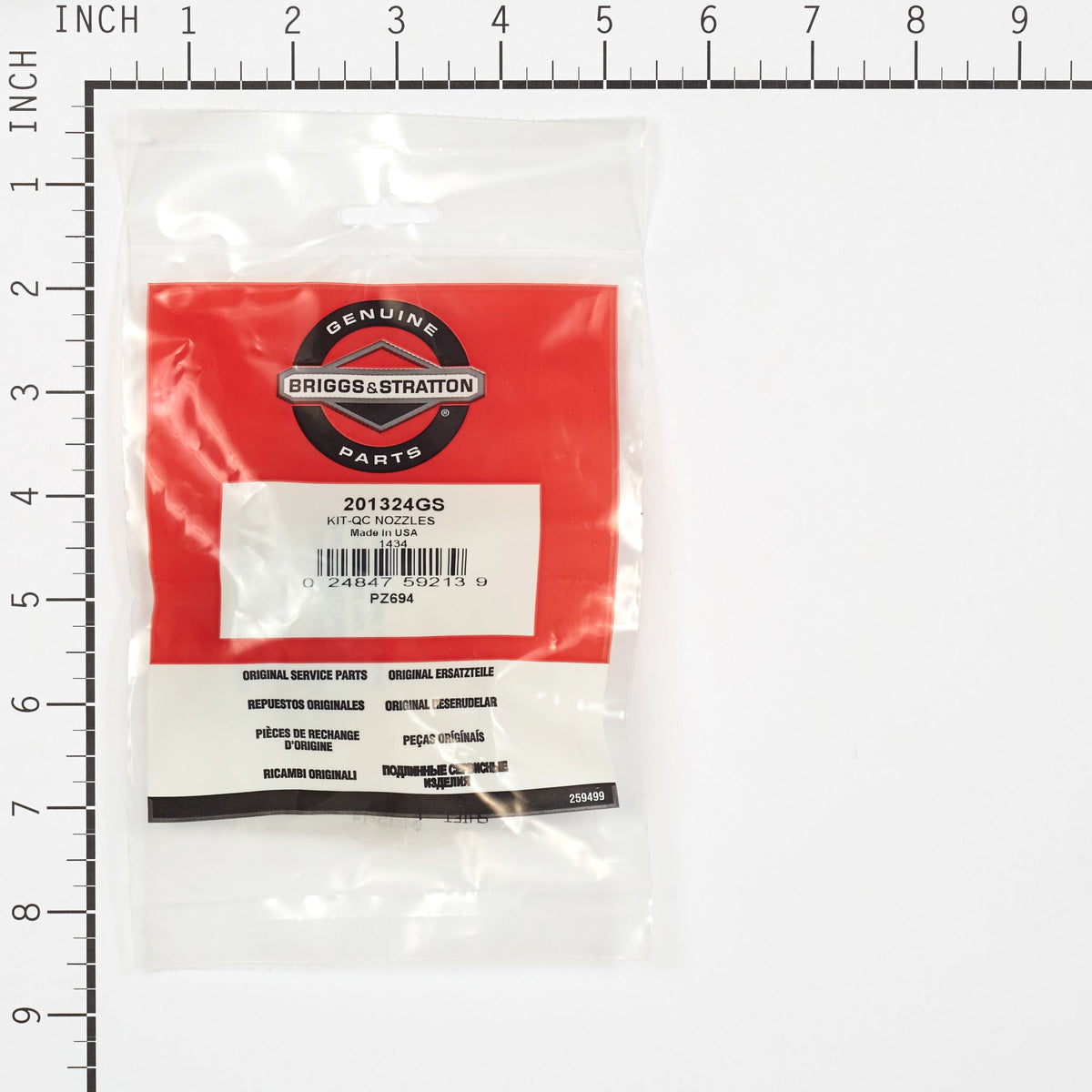 Briggs & Stratton 201324GS Quick Connect Nozzles Kit