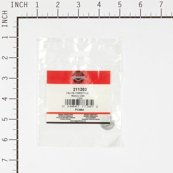 Briggs & Stratton 211203 Throttle Valve