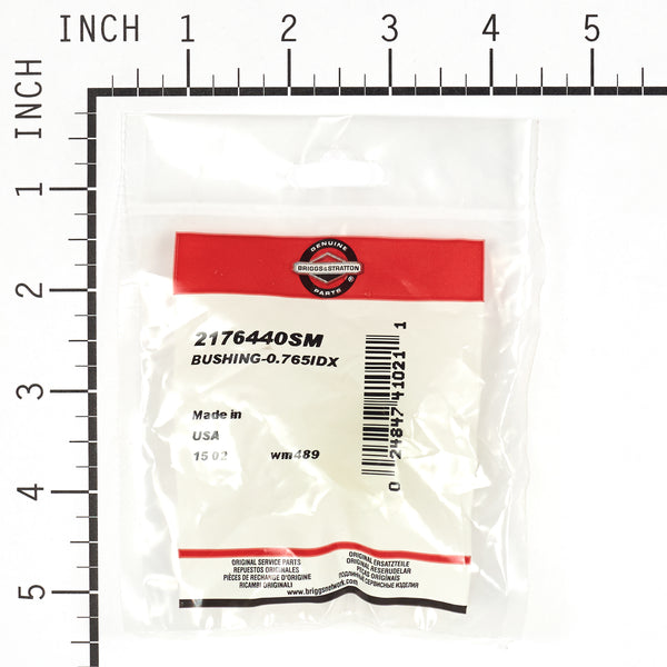 Briggs & Stratton 2176440SM Bushing - .765 ID x .885 OD