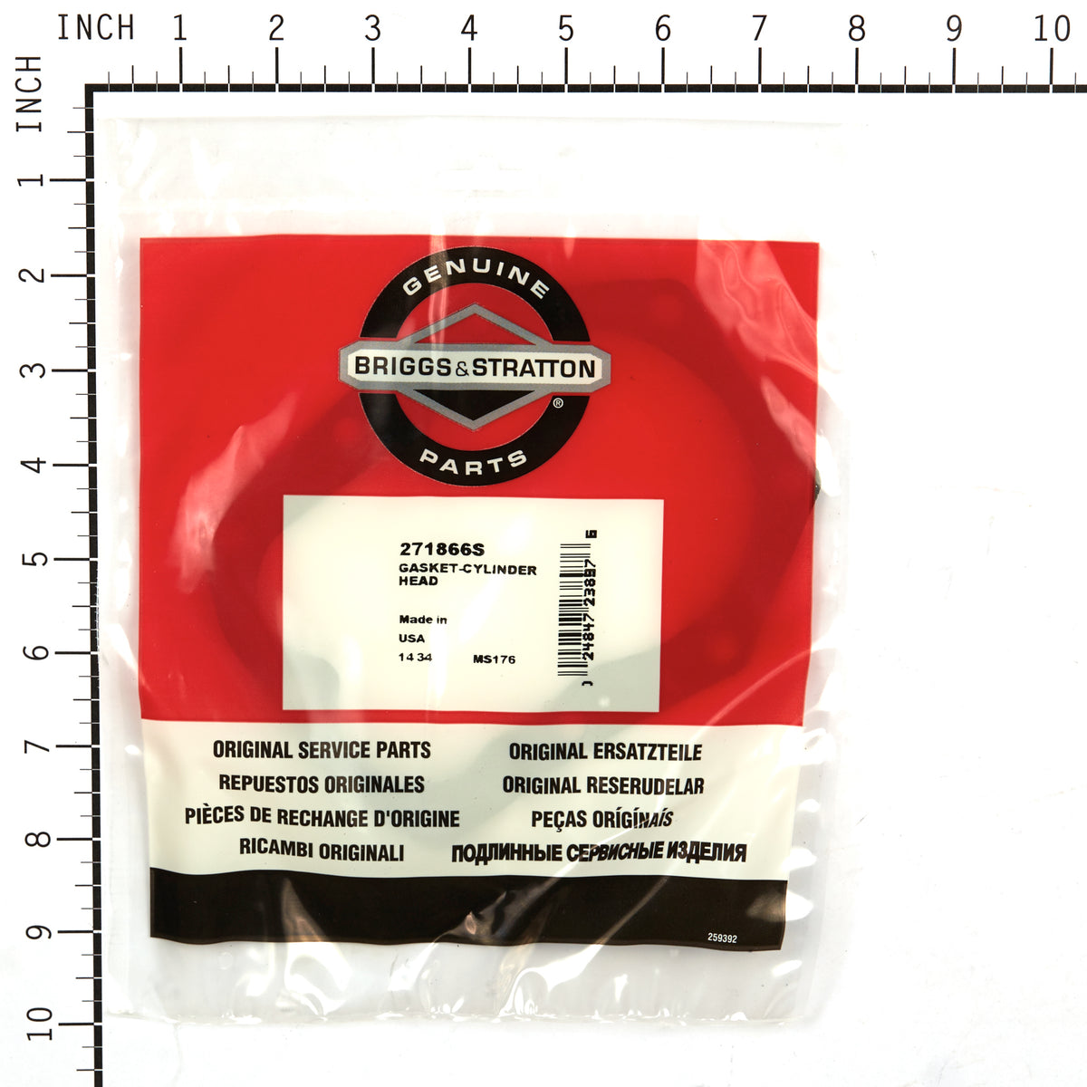 Briggs & Stratton 271866S Cylinder Head Gasket