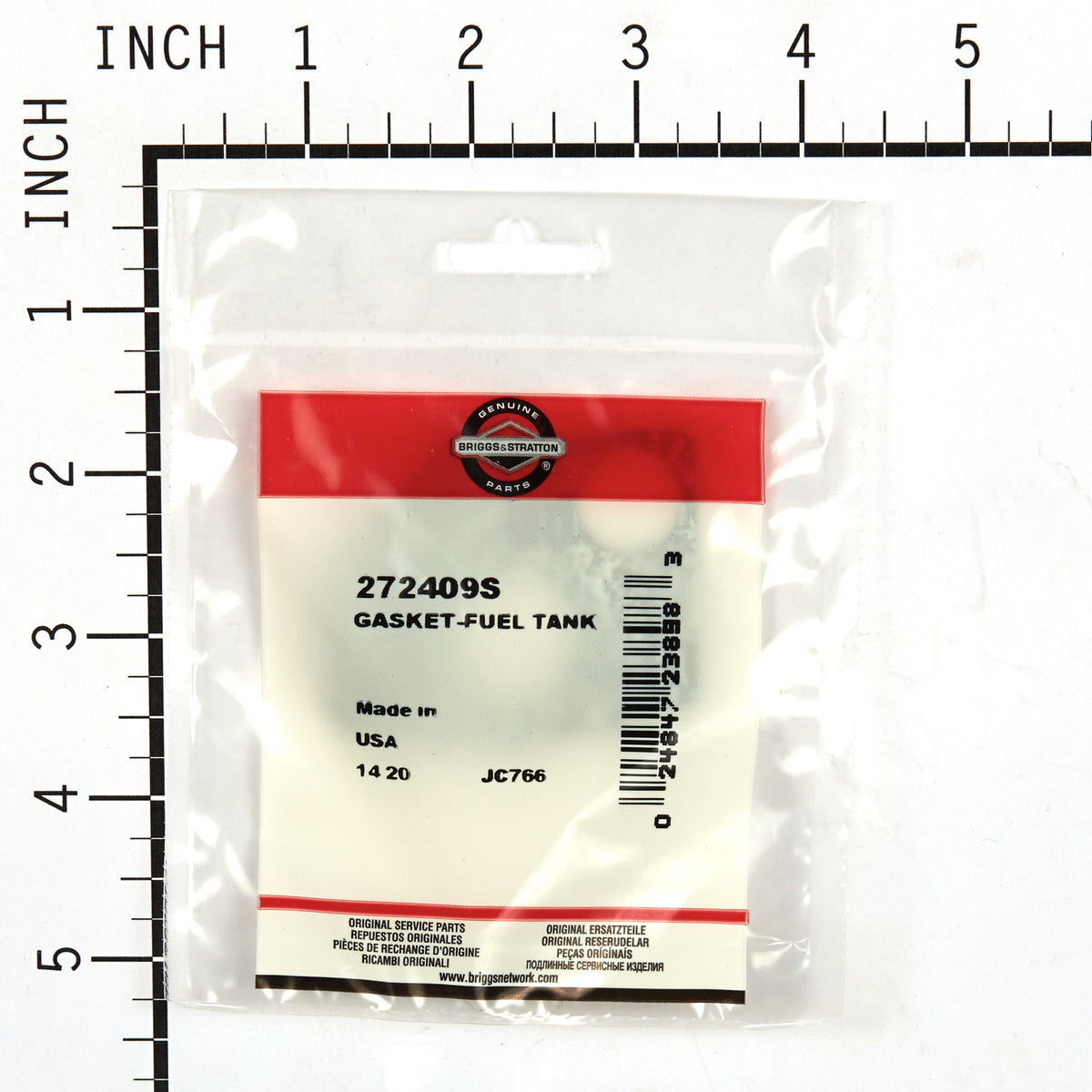 Briggs & Stratton 272409S Fuel Tank Gasket