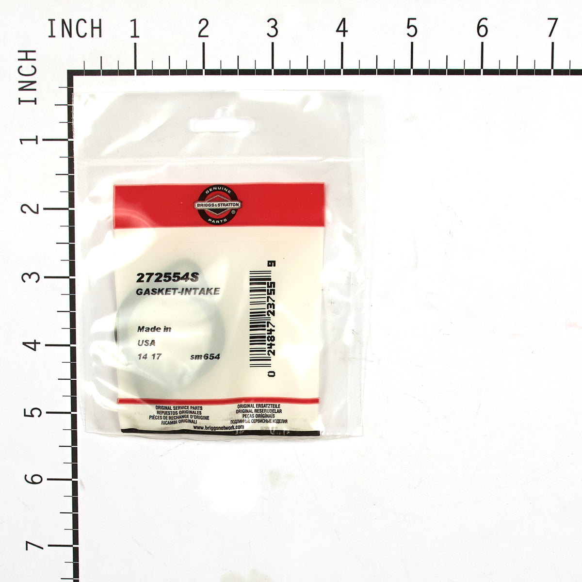 Briggs & Stratton 272554S Intake Gasket