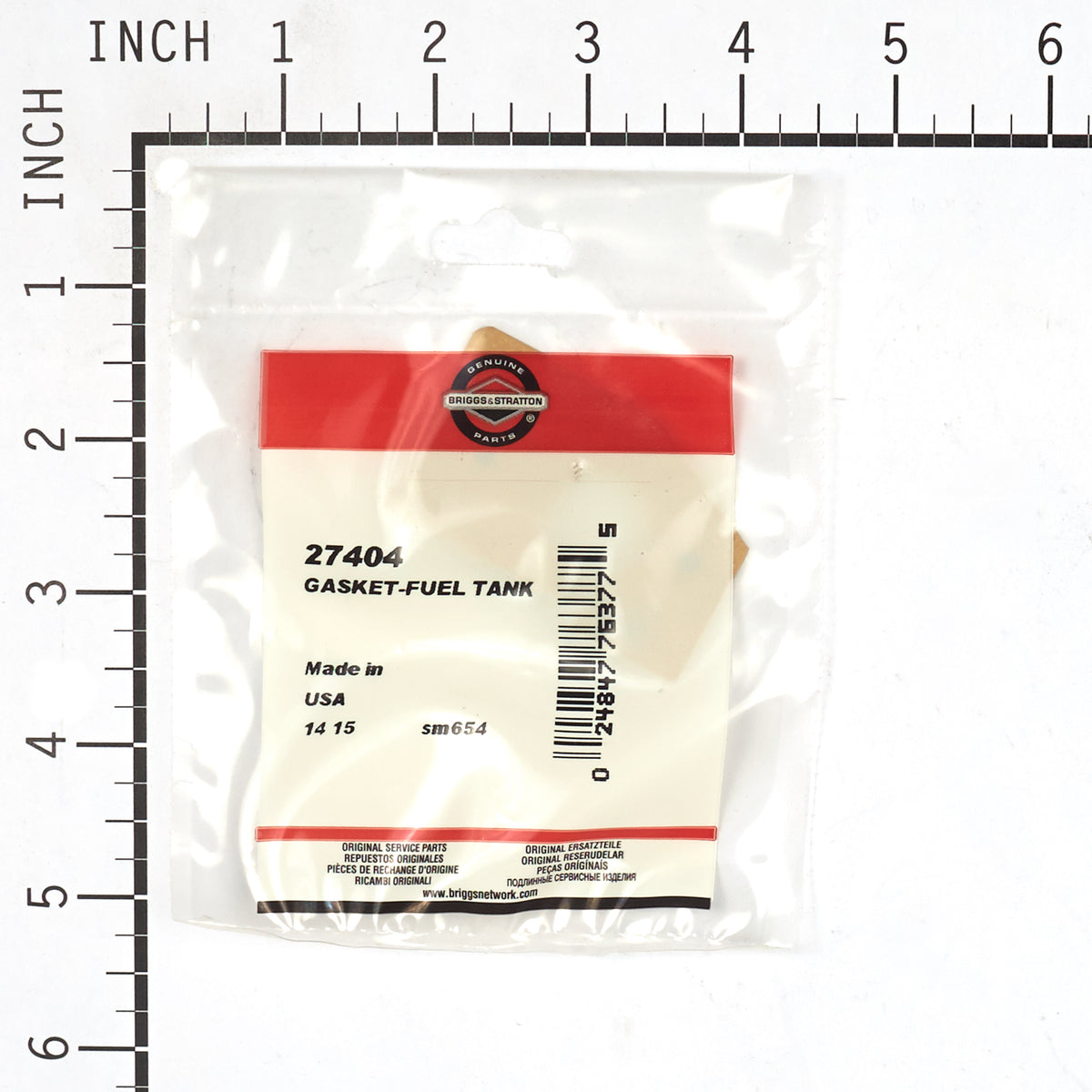 Briggs & Stratton 27404 Fuel Tank Gasket