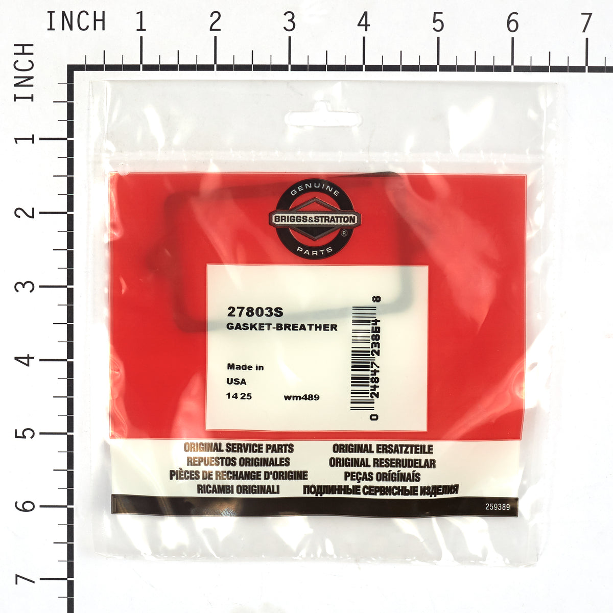 Briggs & Stratton 27803S Breather Gasket