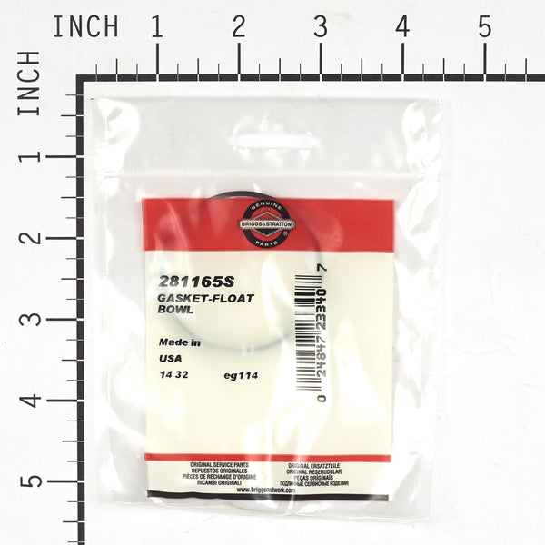 Briggs & Stratton 281165S Float Bowl Gasket