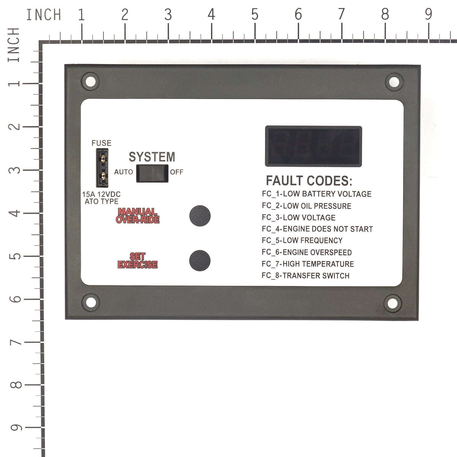 Briggs & Stratton 311353GS Control Panel