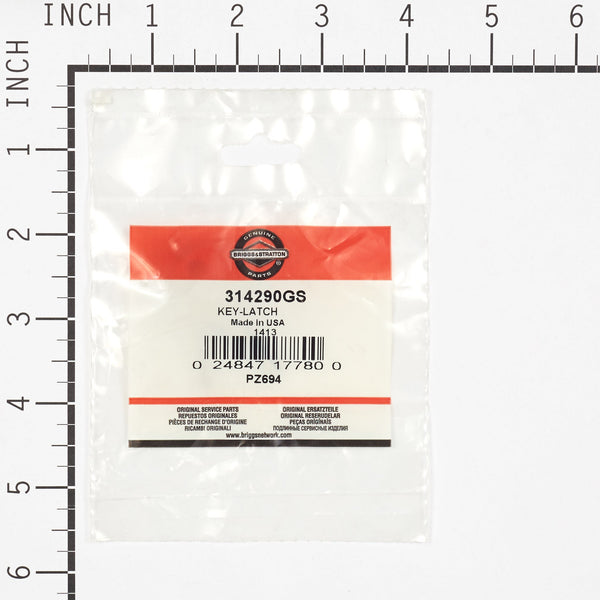 Briggs & Stratton 314290GS Latch Key