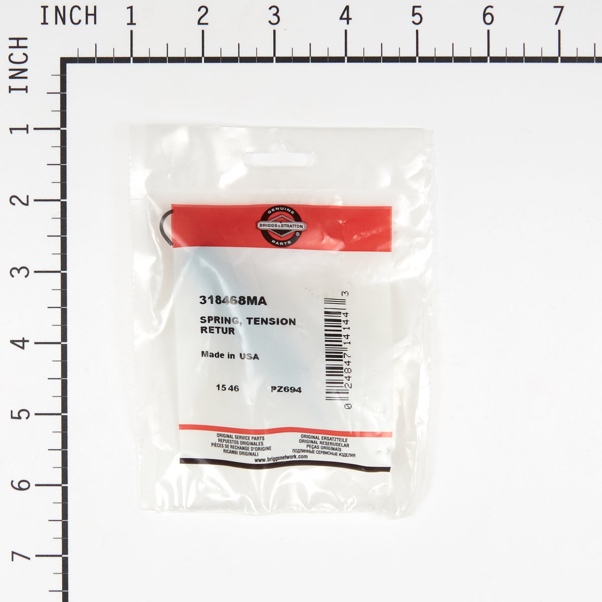 Briggs & Stratton 318468MA Tension Return Spring