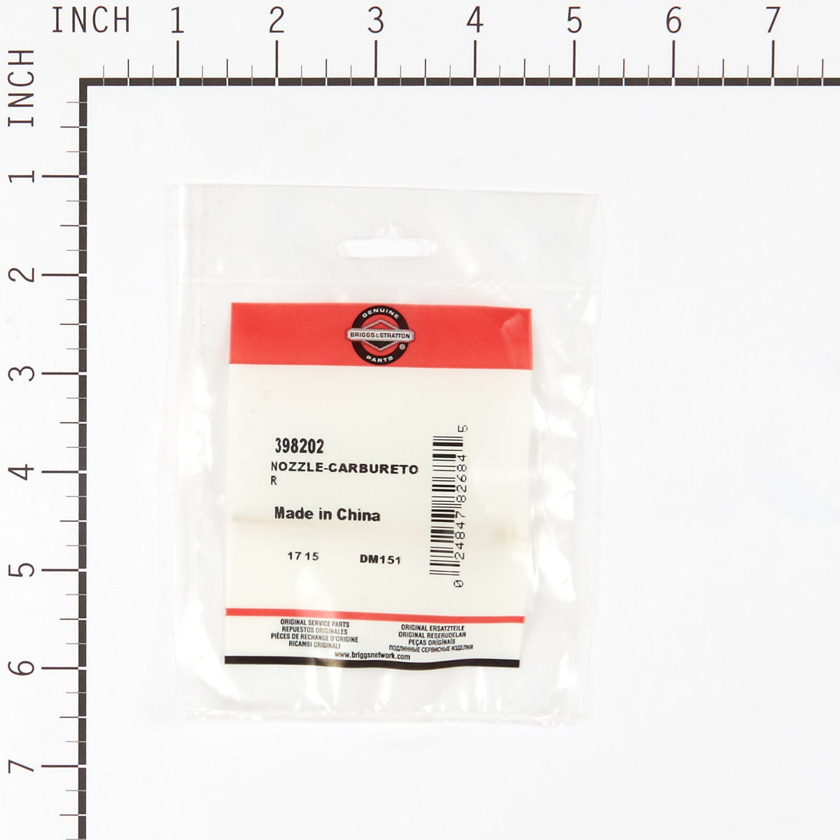 Briggs & Stratton 398202 Carburetor Nozzle