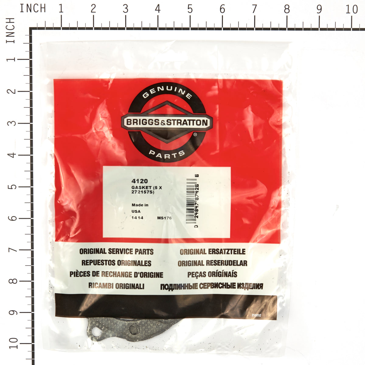 Briggs & Stratton 4120 Gasket (5 x 272157S)
