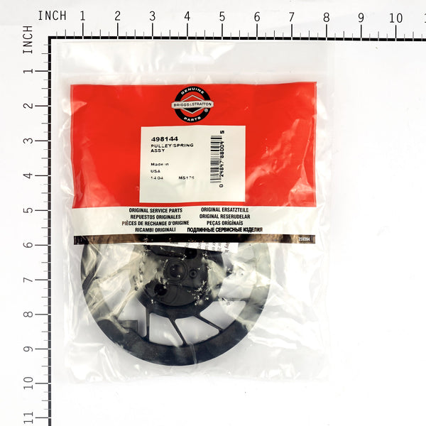 Briggs & Stratton 498144 Pulley & Spring Assembly