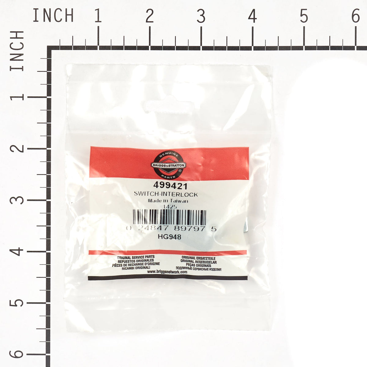 Briggs & Stratton 499421 SWITCH-INTERLOCK