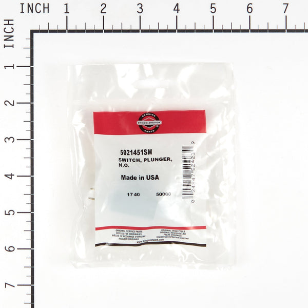 Briggs & Stratton 5021451SM SWITCH, PLUNGER, N.O.