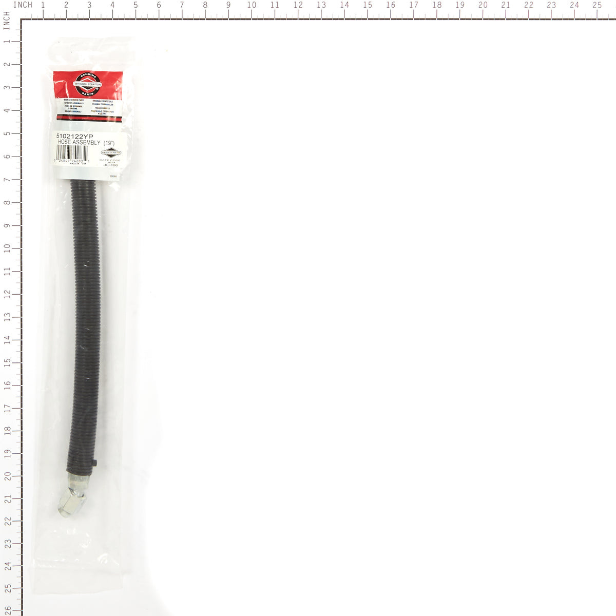 Briggs & Stratton 5102122YP Hose Assembly - 19 L